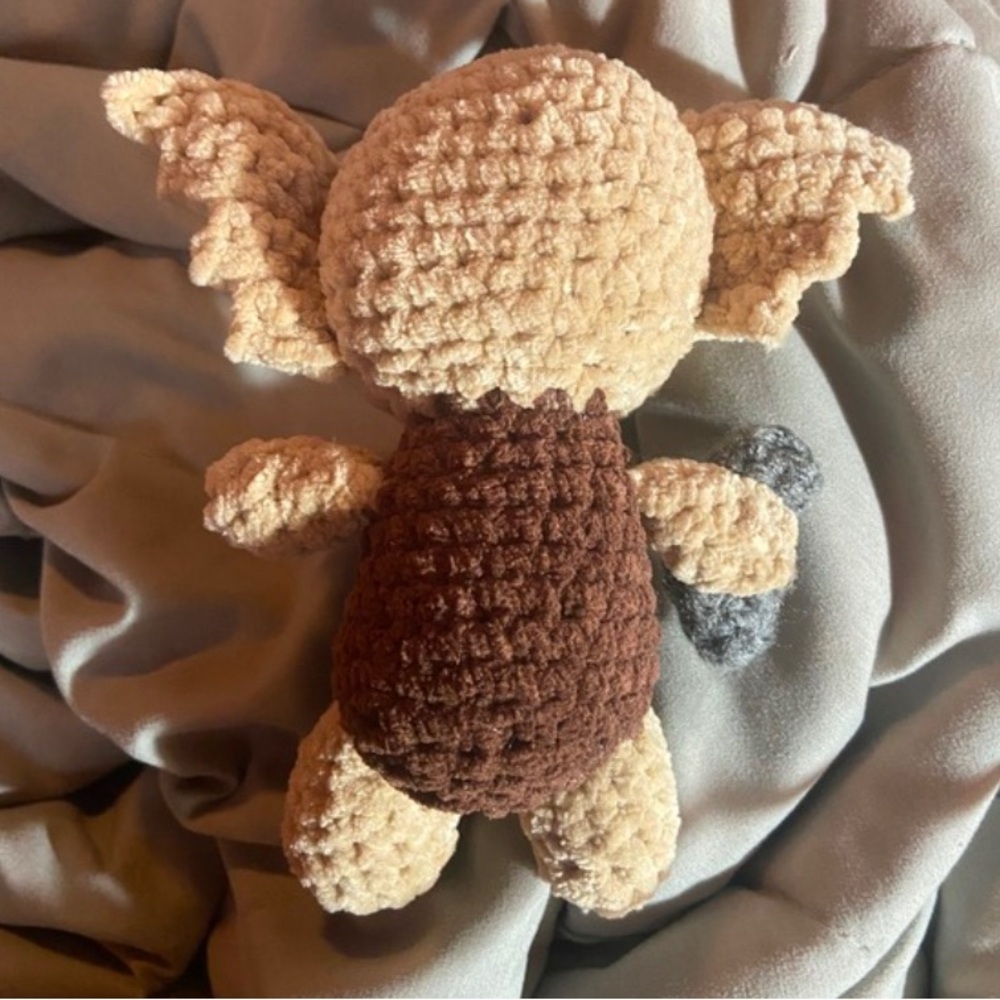 Plush Dobby The House Elf Handmade Harry Potter Soft Chenille Hogwarts Stuffed - Picture 2 of 4